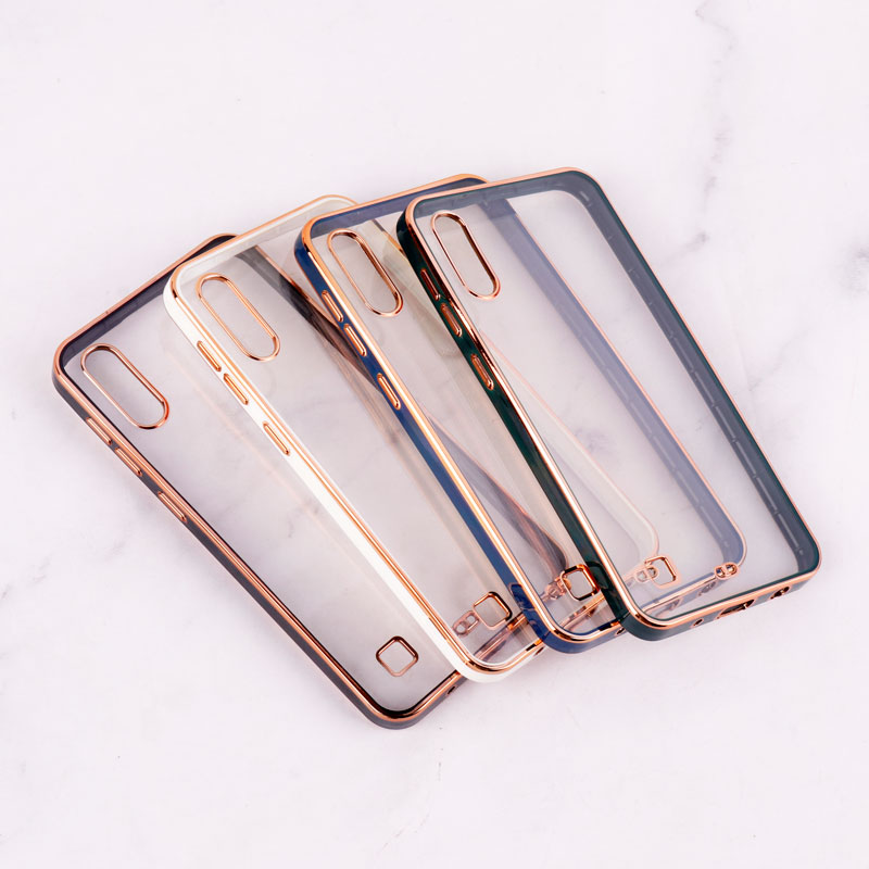 قاب Chrome دور طلایی Samsung Galaxy A10 / M10