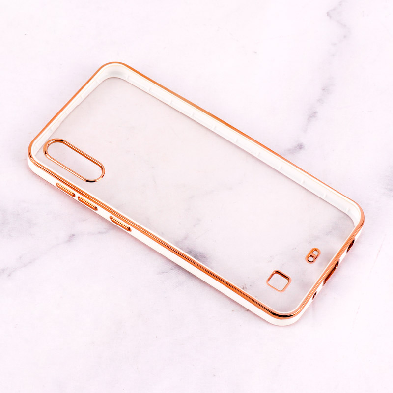 قاب Chrome دور طلایی Samsung Galaxy A10 / M10