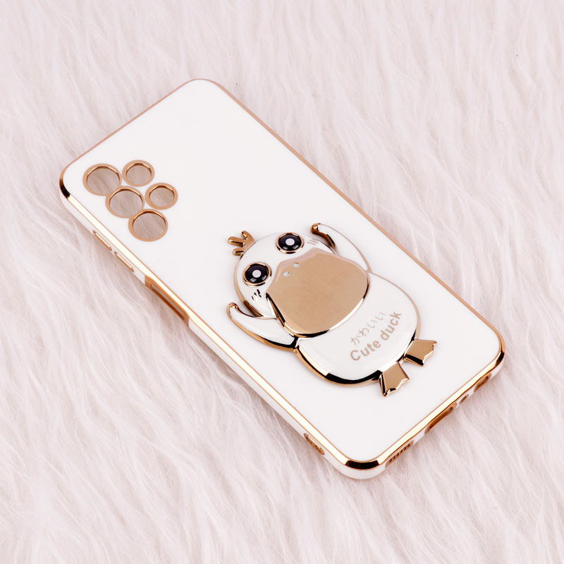 قاب My Case استند Cute Duck محافظ لنزدار Samsung Galaxy A13 4G