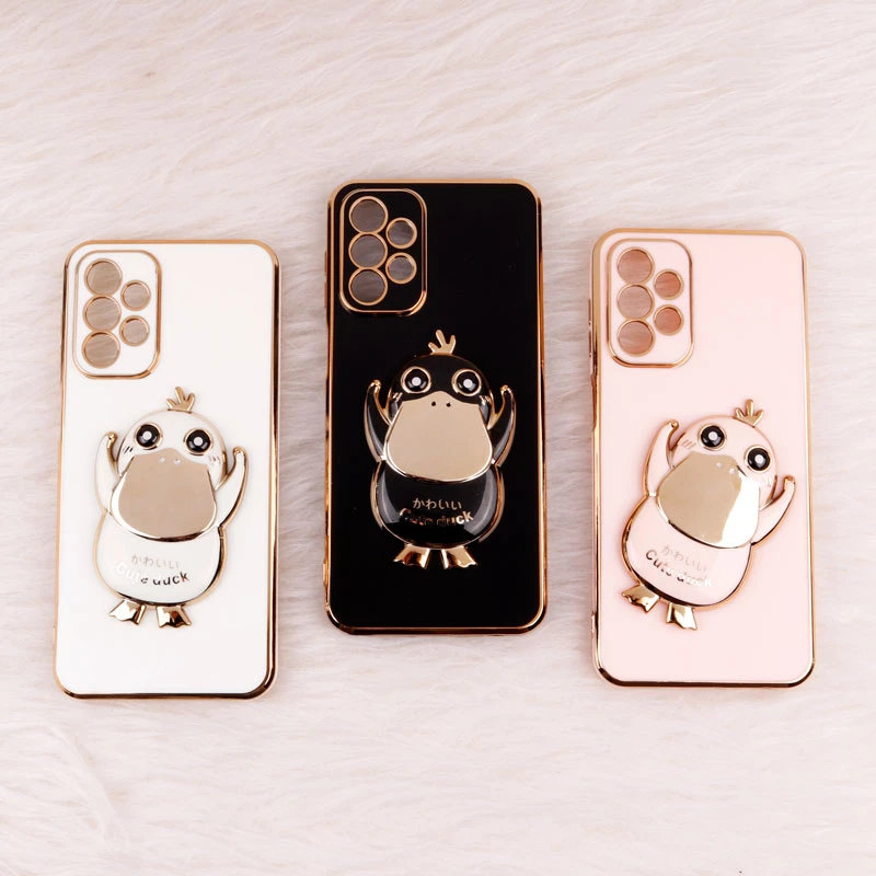 قاب My Case استند Cute Duck محافظ لنزدار Samsung Galaxy A23