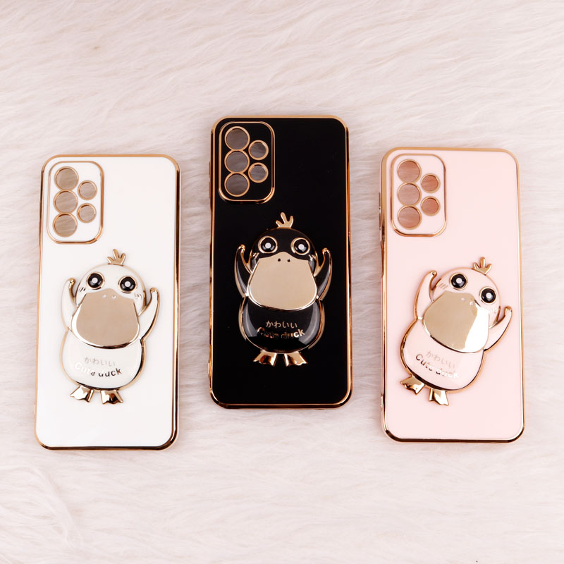 قاب My Case استند Cute Duck محافظ لنزدار Samsung Galaxy A23