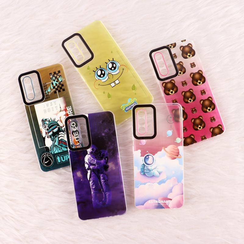 قاب ژله ای سامسونگ Galaxy A32 4G فانتزی محافظ لنزدار