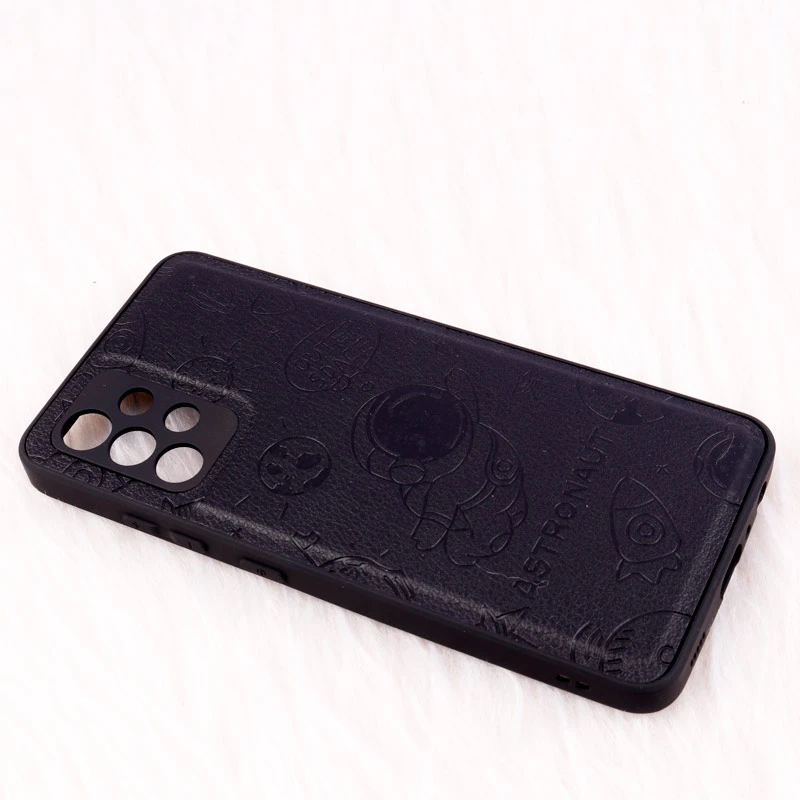 قاب ضد ضربه چرمی Astronaut محافظ لنزدار Samsung Galaxy A32 4G