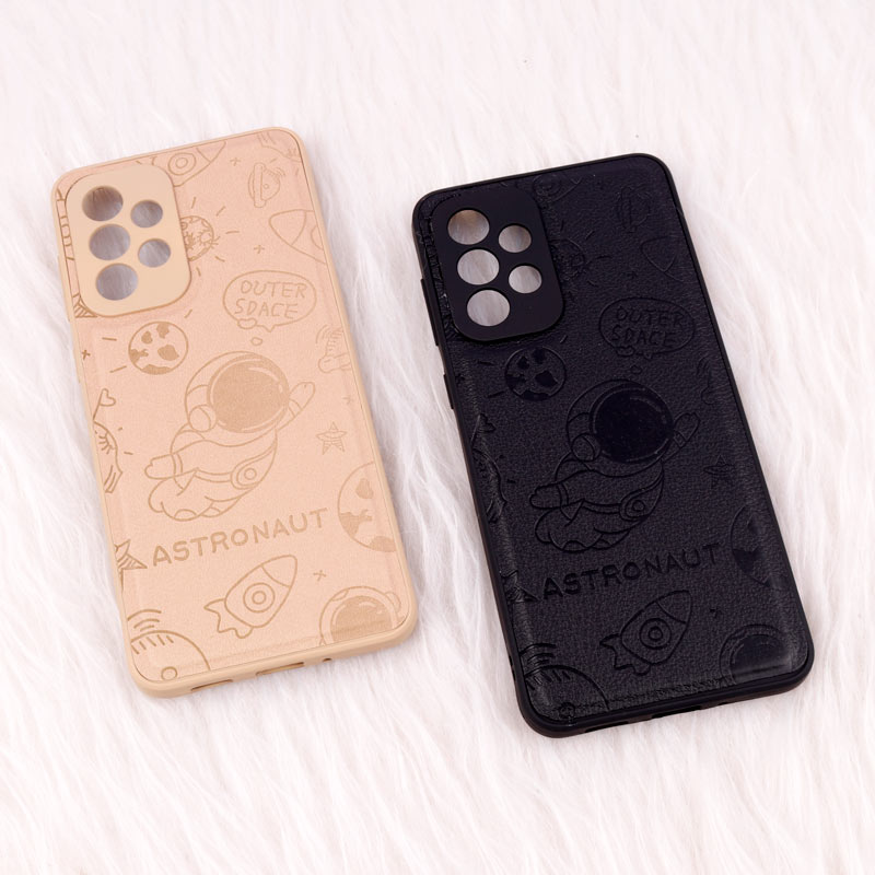 قاب ضد ضربه چرمی Astronaut محافظ لنزدار Samsung Galaxy A33 5G