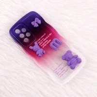 قاب سامسونگ Galaxy A33 5G عروسکی برجسته دو رنگ محافظ لنزدار