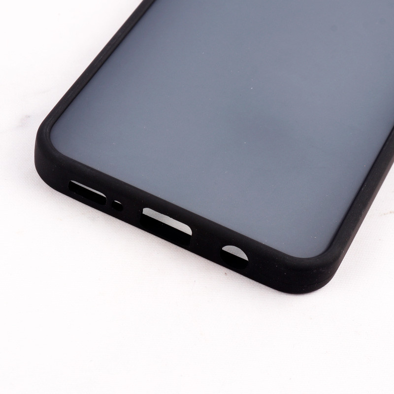 قاب PC متال ایرون مات محافظ لنزدار Samsung Galaxy A50 مشکی
