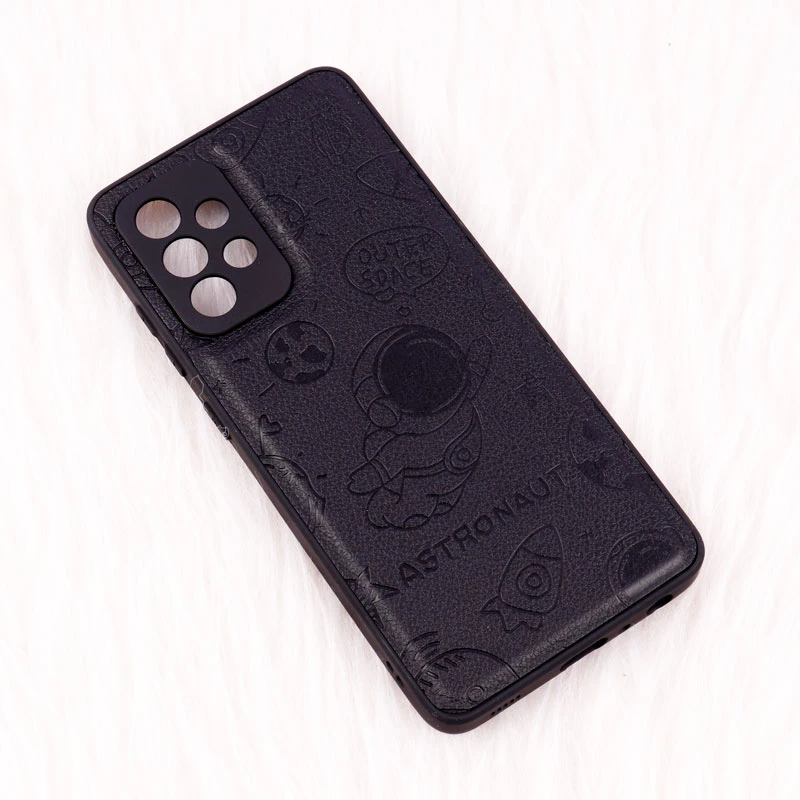 قاب ضد ضربه چرمی Astronaut محافظ لنزدار Samsung Galaxy A52 / A52s