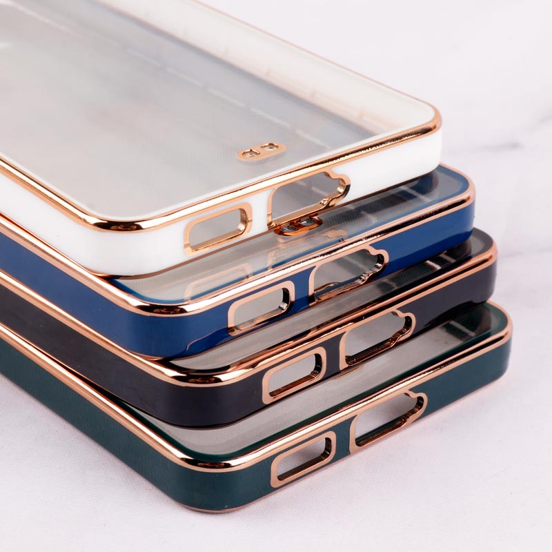 قاب Chrome دور طلایی محافظ لنزدار Samsung Galaxy A53 5G