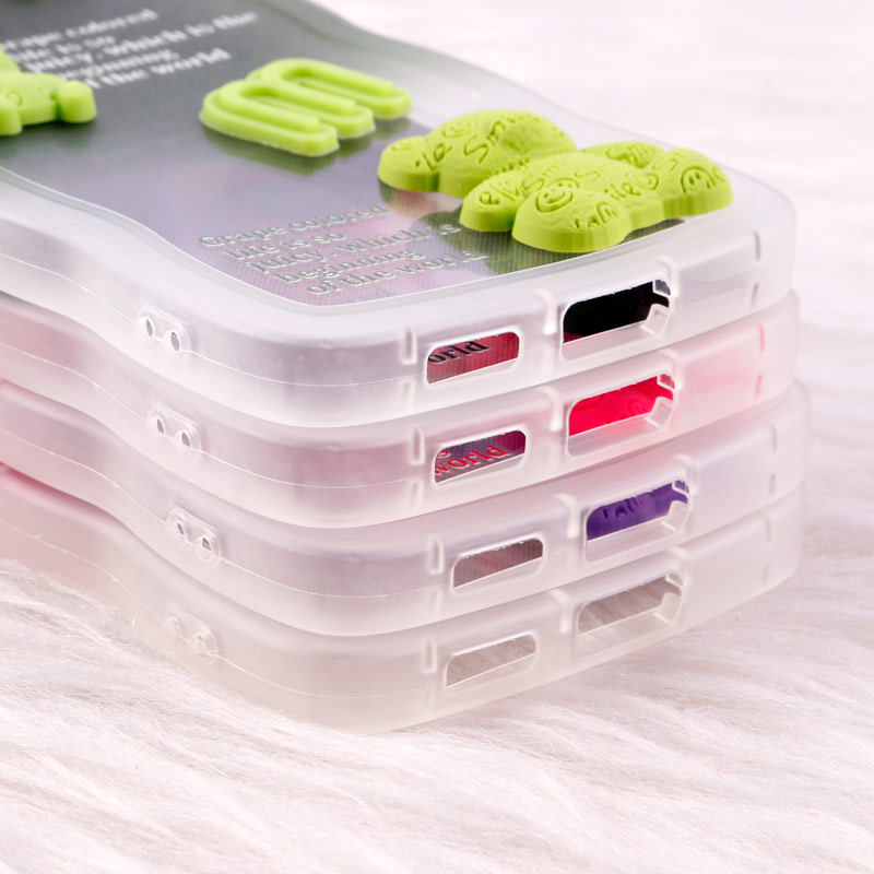 قاب عروسکی برجسته دو رنگ محافظ لنزدار Samsung Galaxy A53 5G