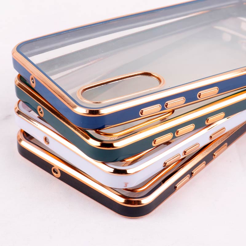 قاب Chrome دور طلایی Samsung Galaxy A70 / A70s