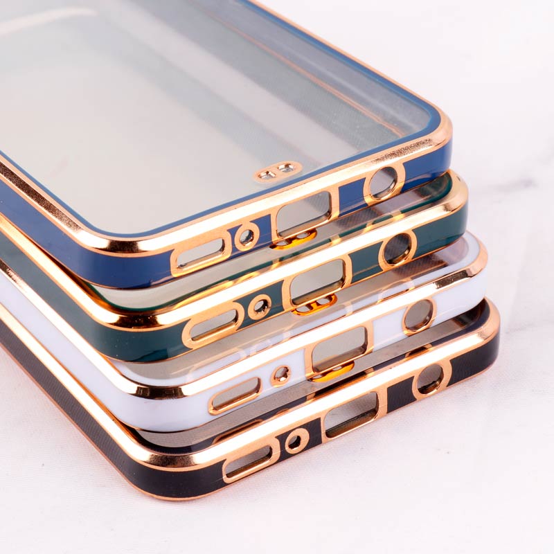 قاب Chrome دور طلایی Samsung Galaxy A70 / A70s