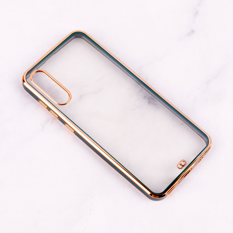 قاب Chrome دور طلایی Samsung Galaxy A70 / A70s