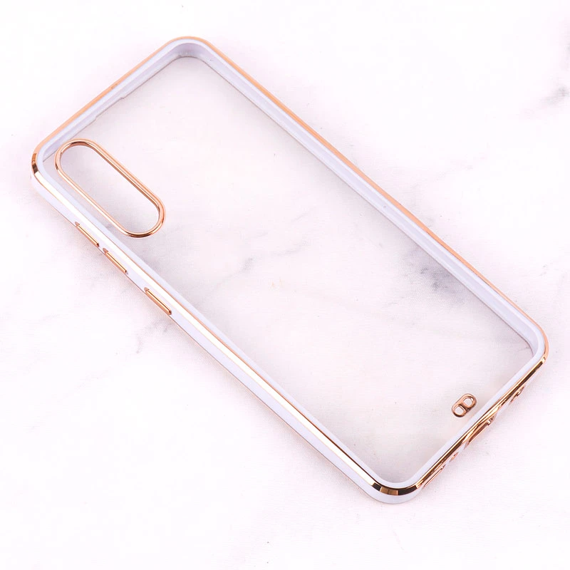 قاب Chrome دور طلایی Samsung Galaxy A70 / A70s