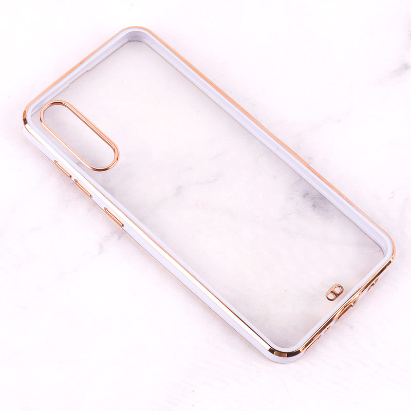 قاب Chrome دور طلایی Samsung Galaxy A70 / A70s