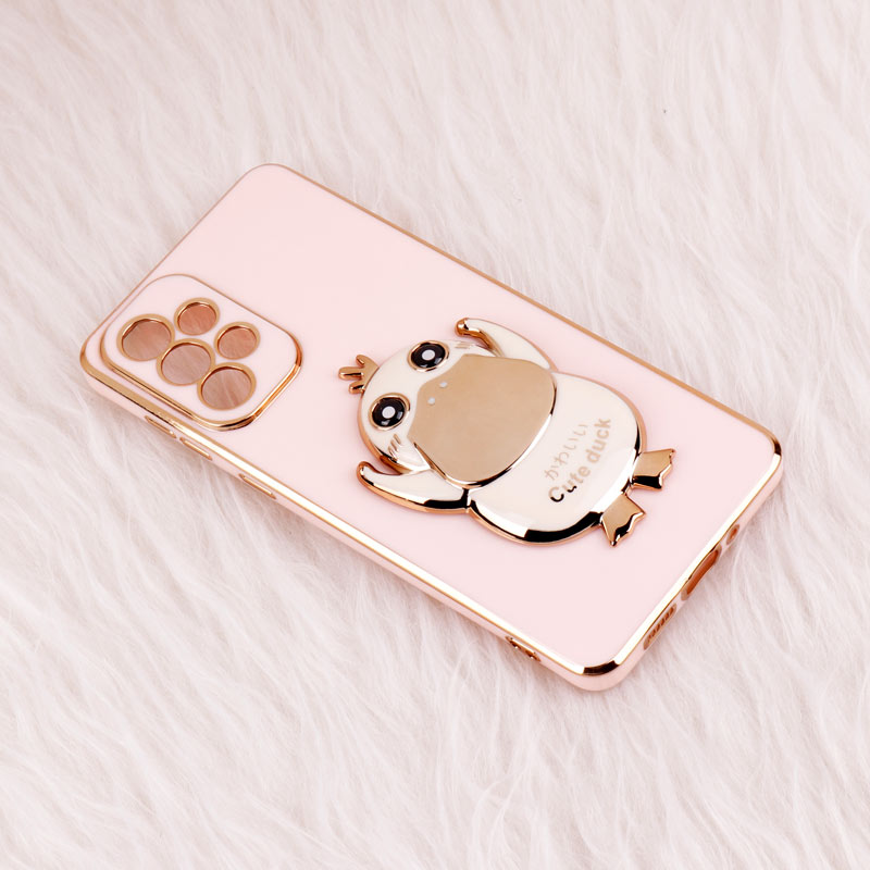 G Gقاب My Case استند Cute Duck محافظ لنزدار Samsung Galaxy A73