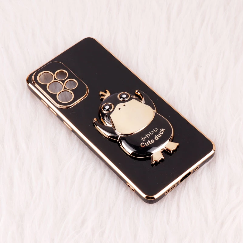 G Gقاب My Case استند Cute Duck محافظ لنزدار Samsung Galaxy A73
