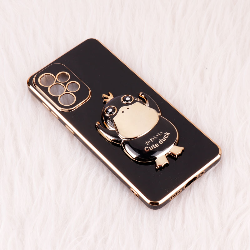 G Gقاب My Case استند Cute Duck محافظ لنزدار Samsung Galaxy A73