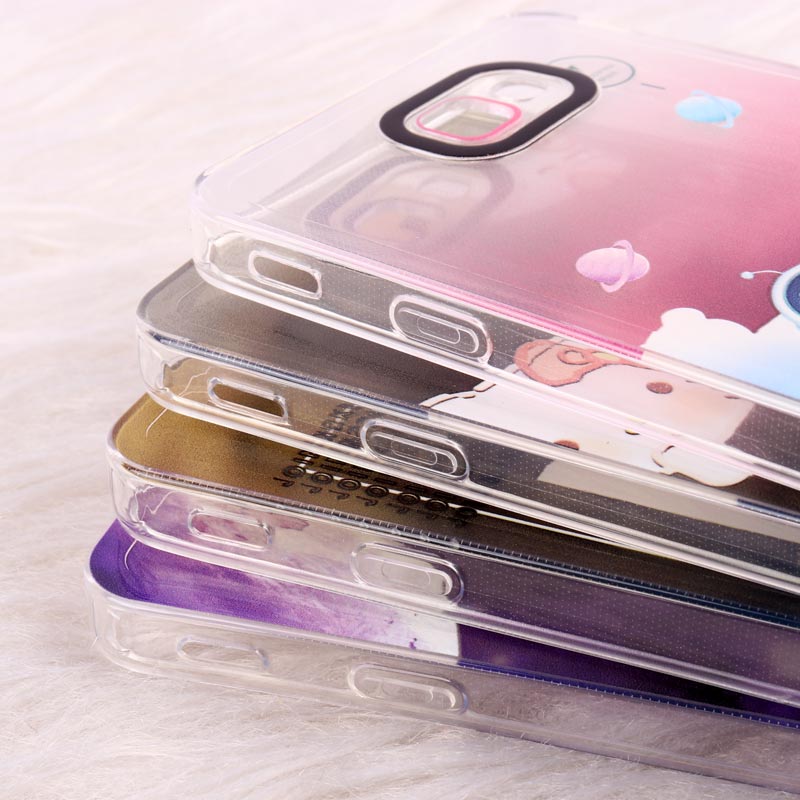 قاب ژله ای فانتزی محافظ لنزدار Samsung Galaxy J7 Prime