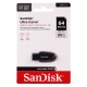 فلش ۶۴ گیگ سن دیسک Sandisk Ultra Curve USB3.2