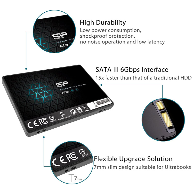 حافظه SSD سیلیکون پاور Silicon Power Ace A551 TB