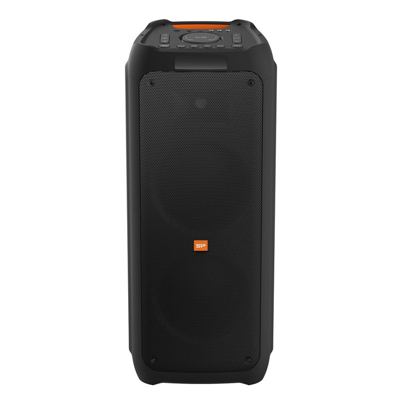 اسپیکر چمدانی بلوتوثی رم و فلش خور Silicon Power BS97 + میکروفون و ریموت کنترل