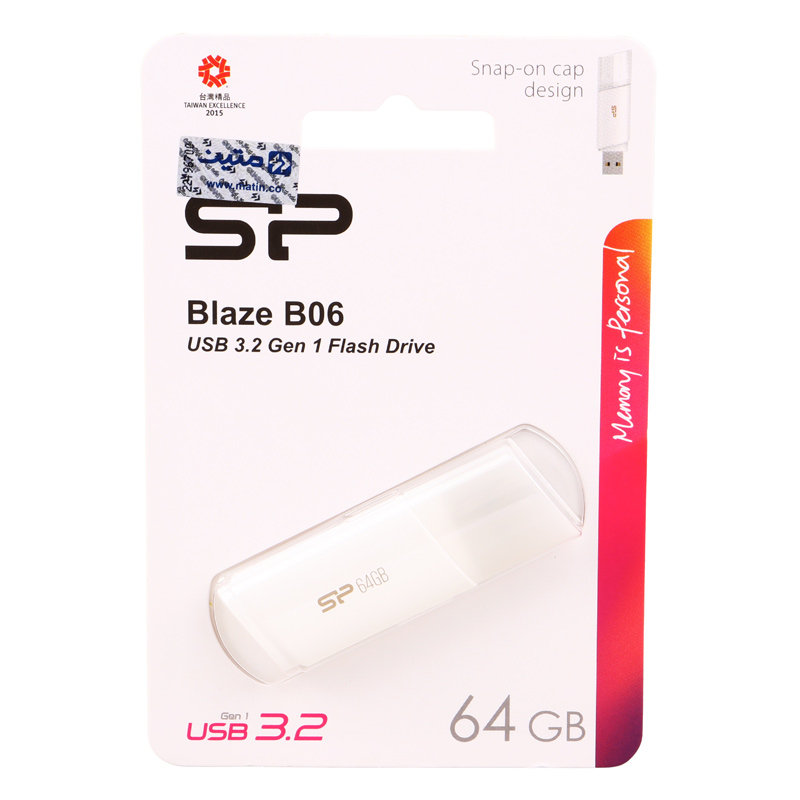 فلش 64 گیگ سیلیکون پاور Silicon Power Blaze B06 USB3.2