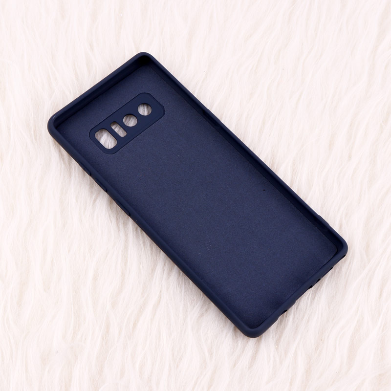 قاب محافظ لنزدار سیلیکونی Highcopy سامسونگ Samsung Galaxy Note 8 سرمه ای تیره