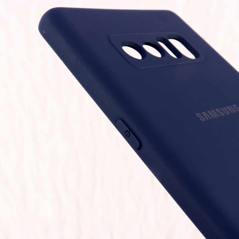 قاب محافظ لنزدار سیلیکونی Highcopy سامسونگ Samsung Galaxy Note 8 سرمه ای تیره