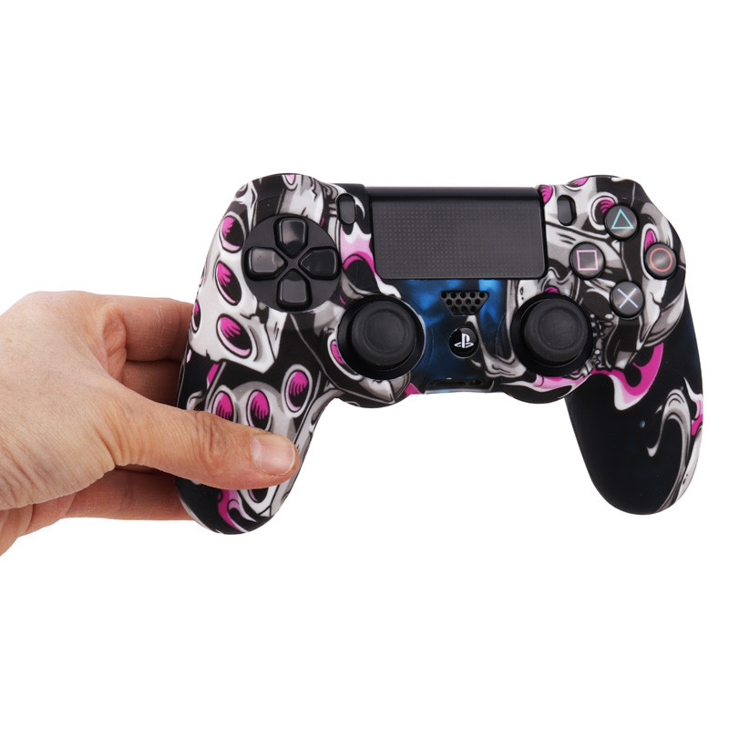 روکش دسته بازی PS4 طرح اسکلت و تاس