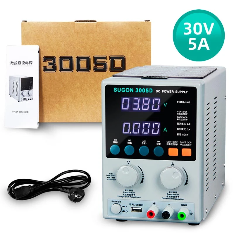 منبع تغذیه دیجیتال Sugon 3005D 30V 5A