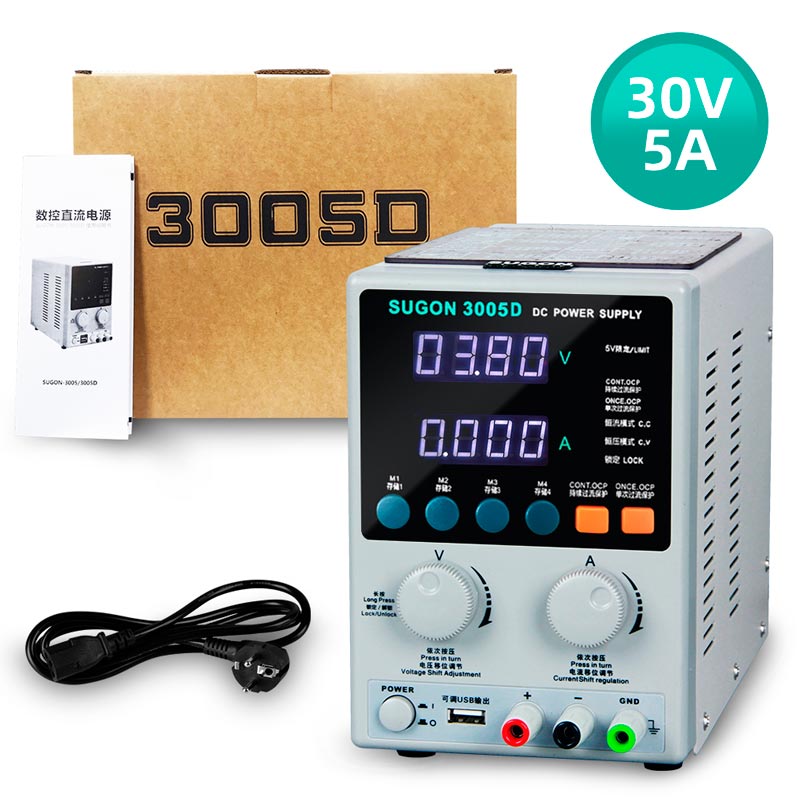 منبع تغذیه دیجیتال Sugon 3005D 30V 5A