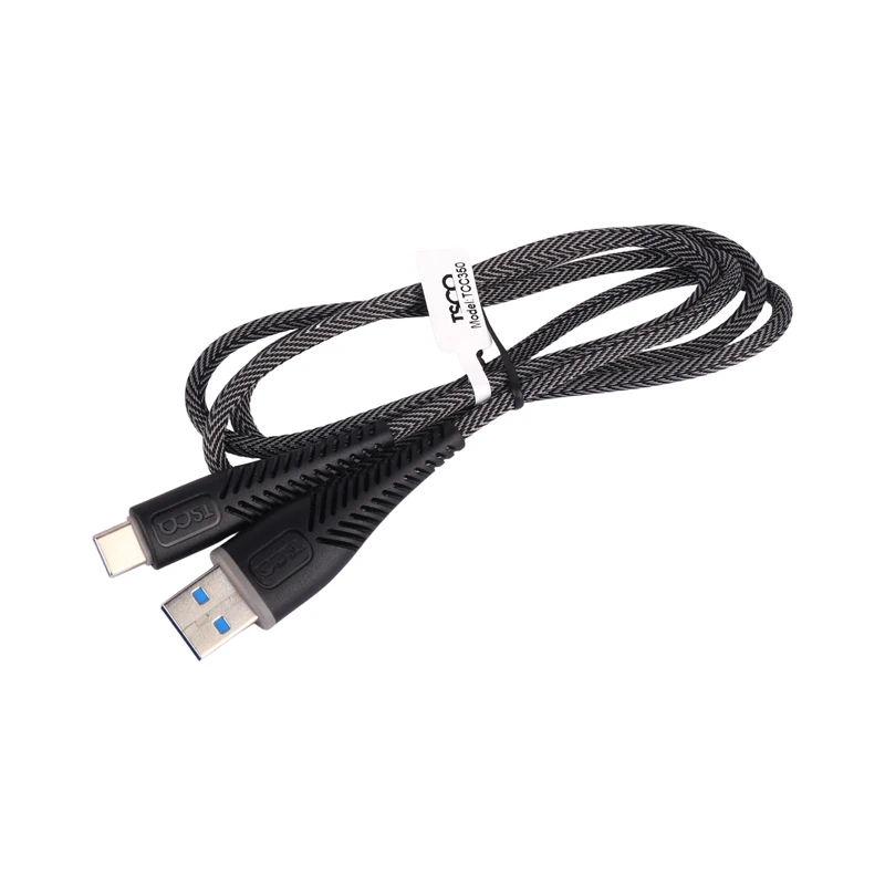 کابل تایپ سی 3 آمپر تسکو TCC350 طول 1 متر