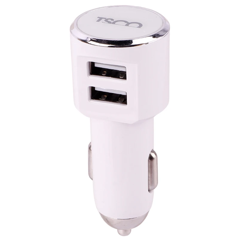 شارژر فندکی فست شارژ TSCO TCG 29N 3.1A 15.5W + کابل تایپ سی