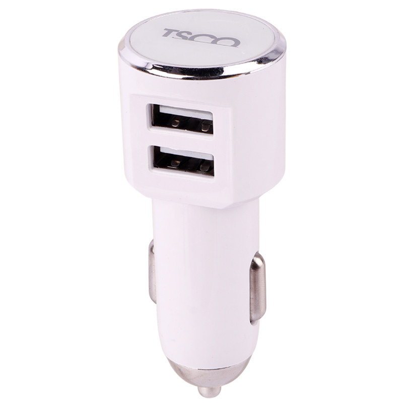 شارژر فندکی فست شارژ TSCO TCG 29N 3.1A 15.5W + کابل تایپ سی