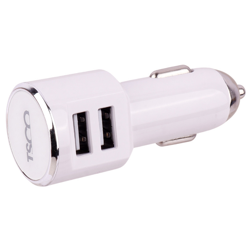 شارژر فندکی فست شارژ TSCO TCG 29N 3.1A 15.5W + کابل تایپ سی
