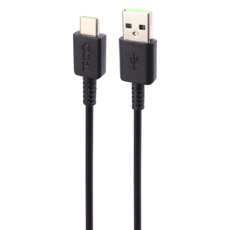 شارژر فندکی فست شارژ TSCO TCG 37 3A QC3.0 30W + کابل تایپ سی