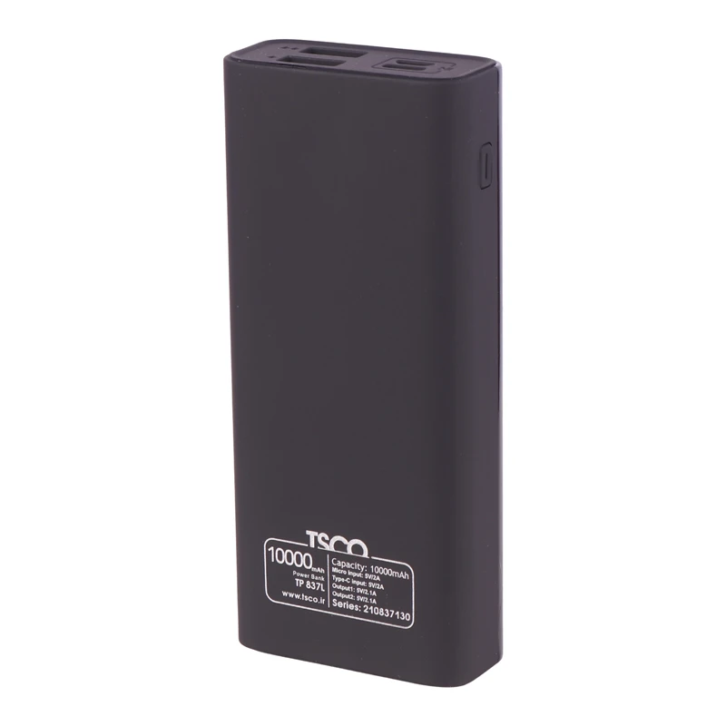 پاور بانک 10000 تسکو TSCO TP 837L 10.5W
