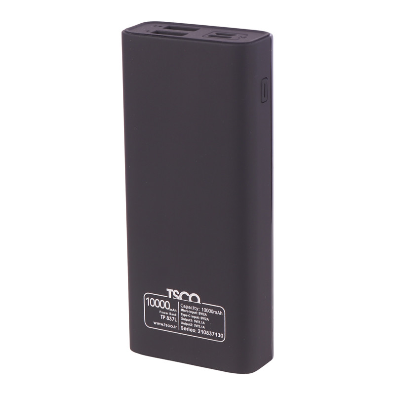 پاور بانک 10000 تسکو TSCO TP 837L 10.5W