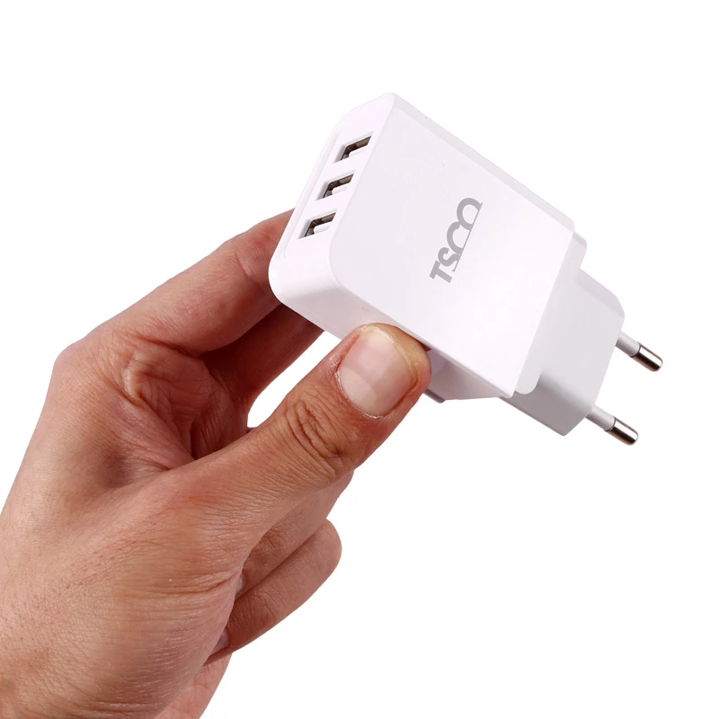 شارژر دیواری 15.5 وات تسکو TTC 59 3.1A + کابل تایپ سی