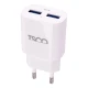 شارژر دیواری 10.5 وات تسکو TTC 62 2.1A + کابل تایپ سی