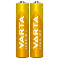 باتری دوتایی نیم قلمی Varta Long Life Alkaline LR03 1.5V AAA