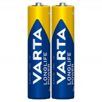 باتری دوتایی نیم قلمی Varta Long Life Power Alkaline LR03/MN2400 1.5V AAA