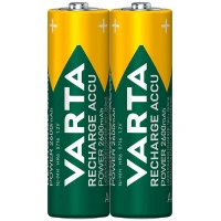 باتری دوتایی قلمی شارژی Varta Recharge Accu Power NiMH AA 2600mAh