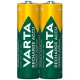 باتری دوتایی قلمی شارژی Varta Recharge Accu Power NiMH AA 2600mAh
