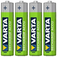 باتری چهارتایی نیم قلمی شارژی Varta Recharge Accu Power NiMH AAA 550mAh