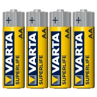 باتری چهارتایی قلمی Varta Super Life Zinc-Carbon R6 1.5V AA