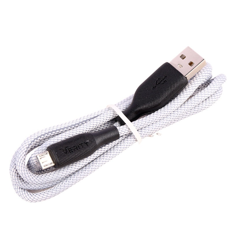 کابل میکرو یو اس بی فست شارژ Verity CB 3149A-G 1m