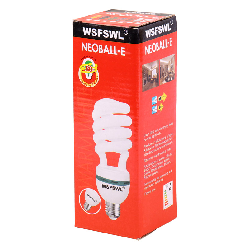 لامپ کم مصرف WSFSWL Half Spiral E27 40W