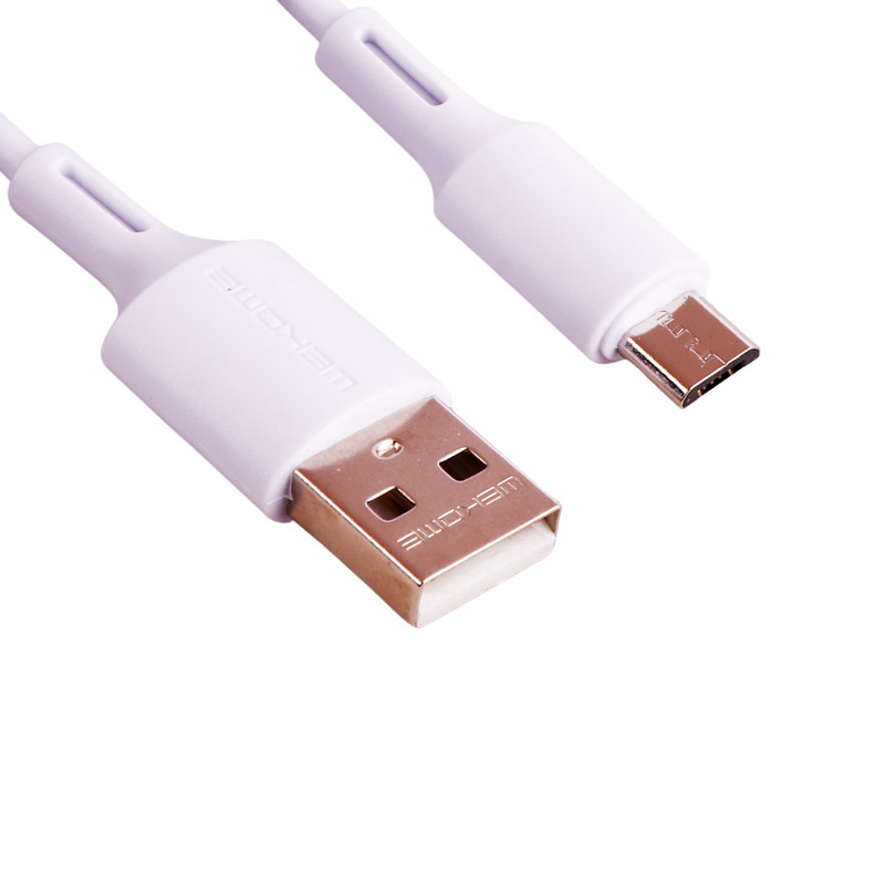 کابل میکرو یو اس بی فست شارژ Wekome Upine WDC-136 3A 1m