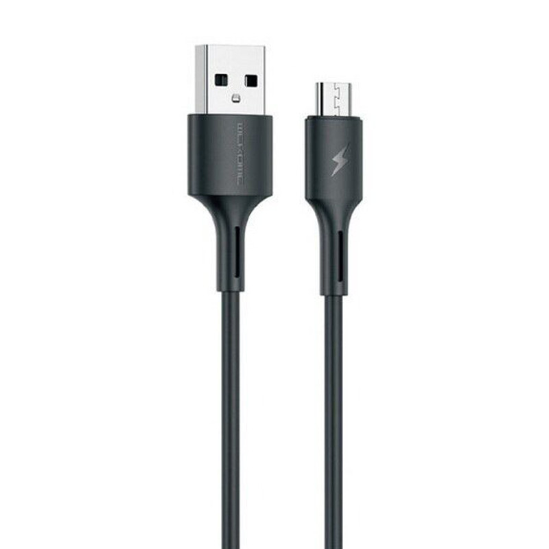 کابل میکرو یو اس بی فست شارژ Wekome Upine WDC-136 3A 1m